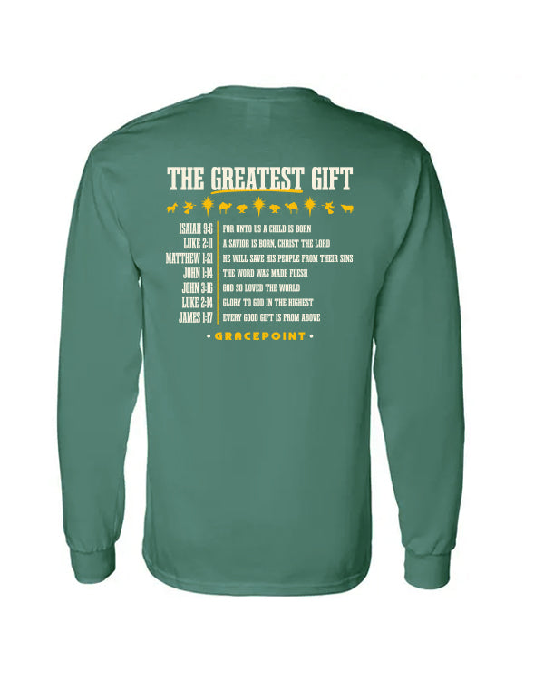 2025 GRACEPOINT Christmas Shirt ADULT LONG SLEEVE