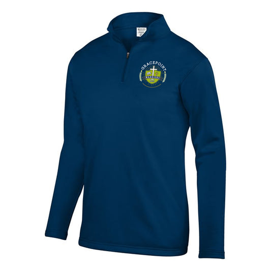 NAVY GRACEPOINT CREST ¼ ZIP